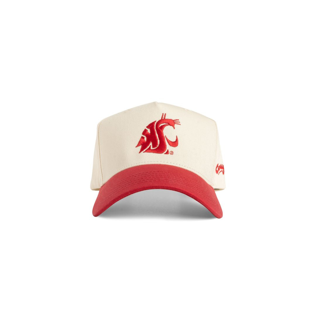 WSU Logo Hat Cream