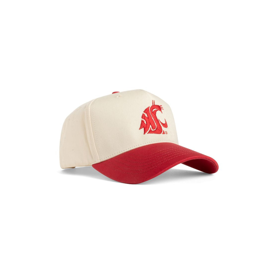 WSU Logo Hat Cream