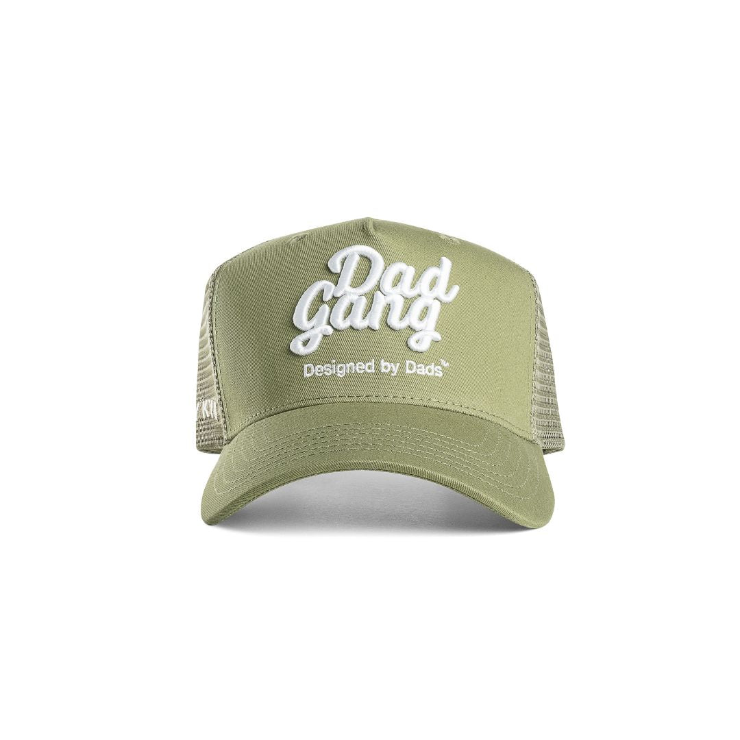 Dad Gang Trucker - Olive