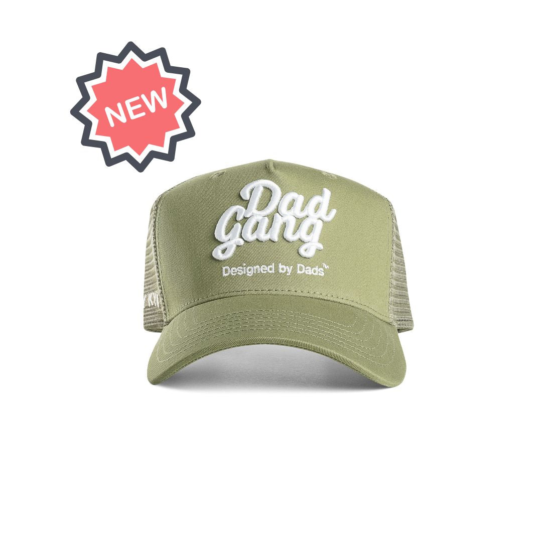 Dad Gang Trucker - Olive