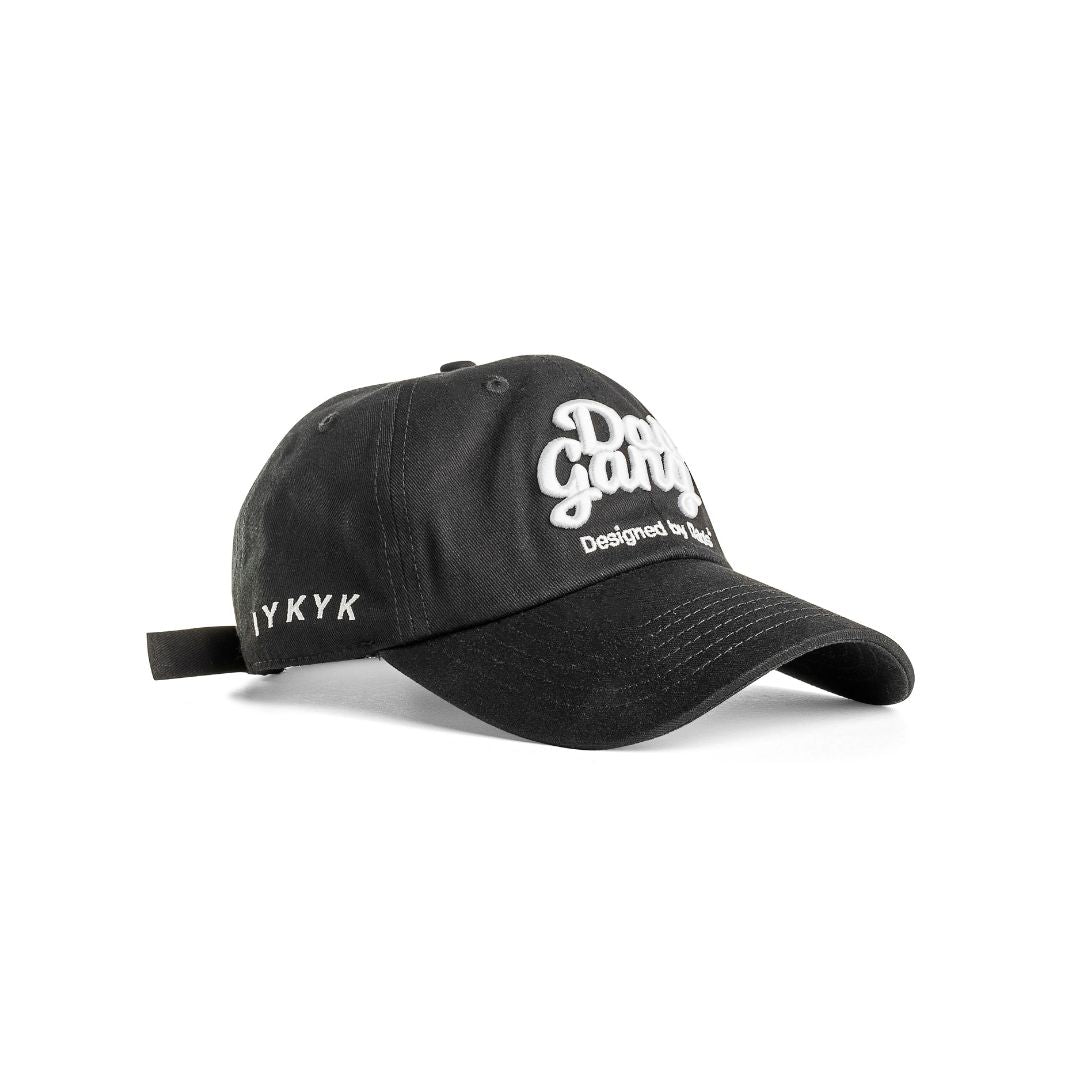 Simple Dad Hat (Black/White)