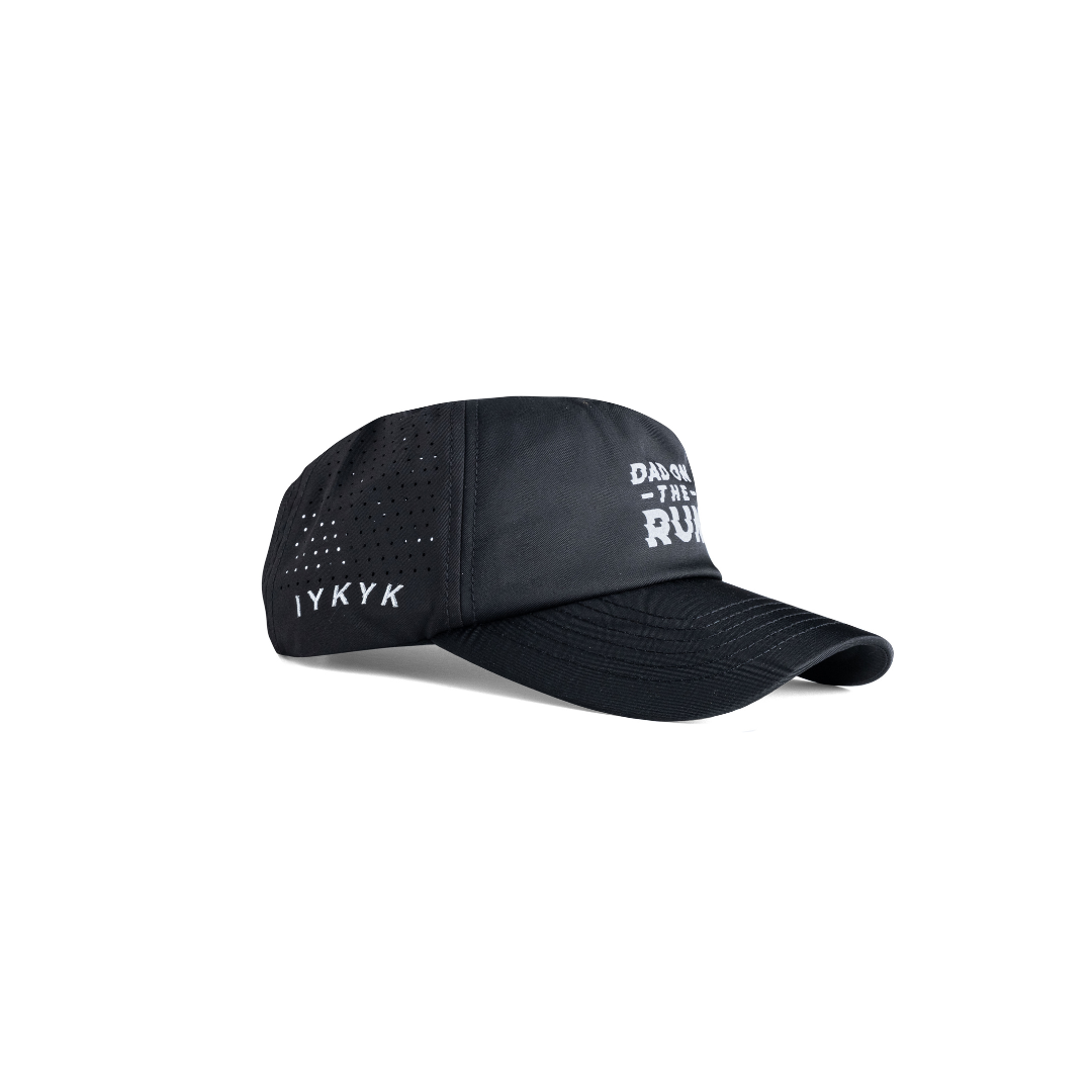 Dad on the Run Running Hat (black)