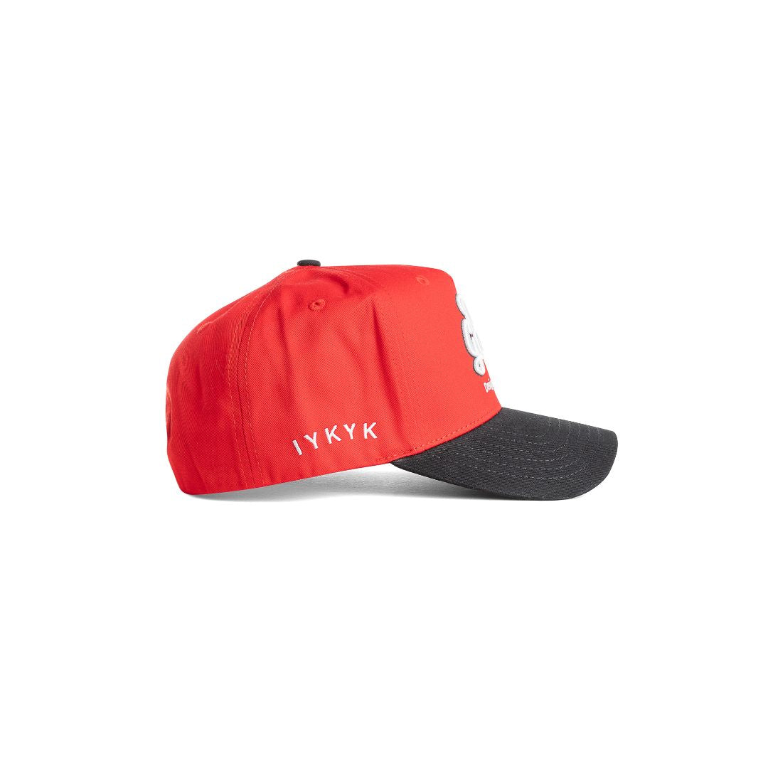 Red and Black Logo Hat