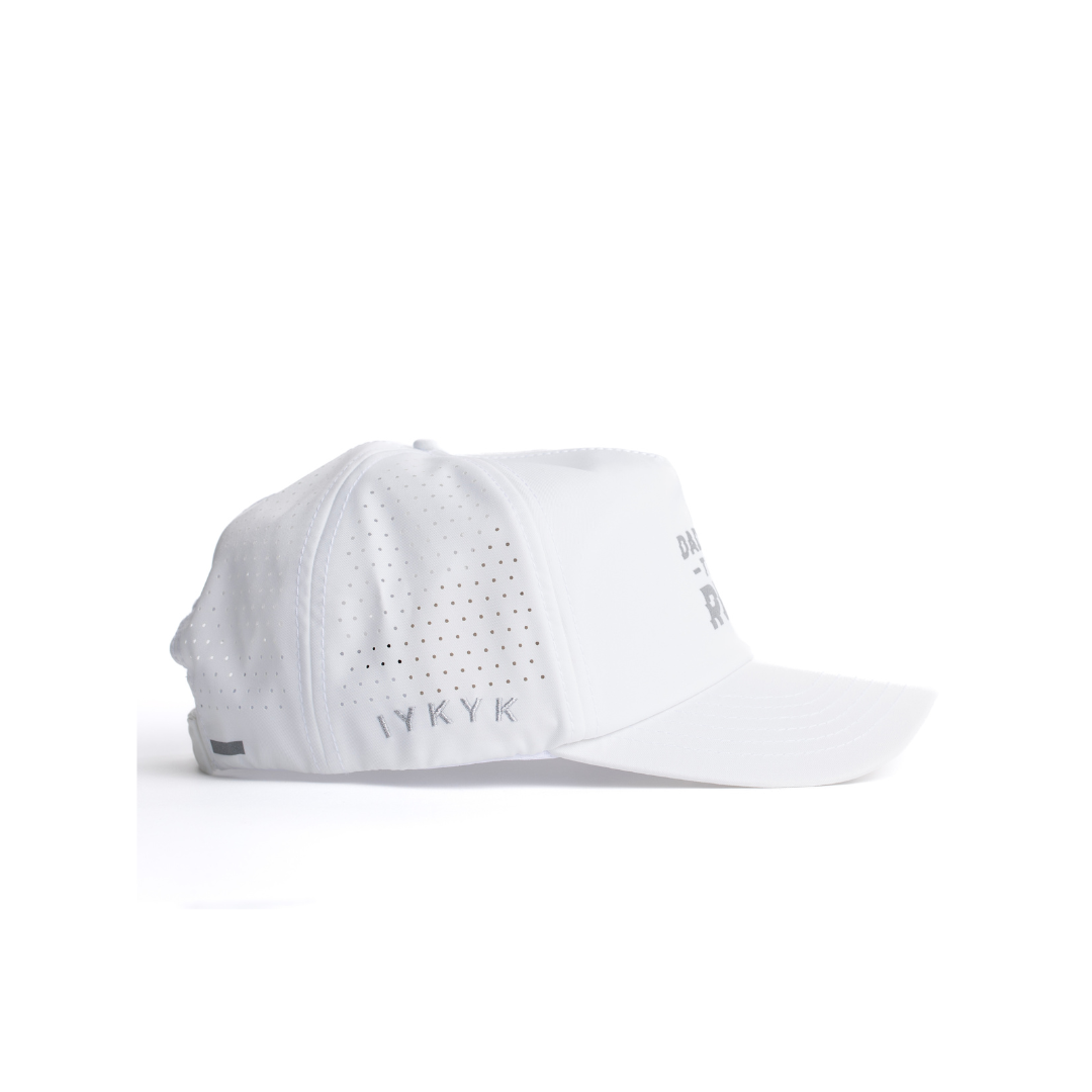 Dad on the Run Running Hat (White)