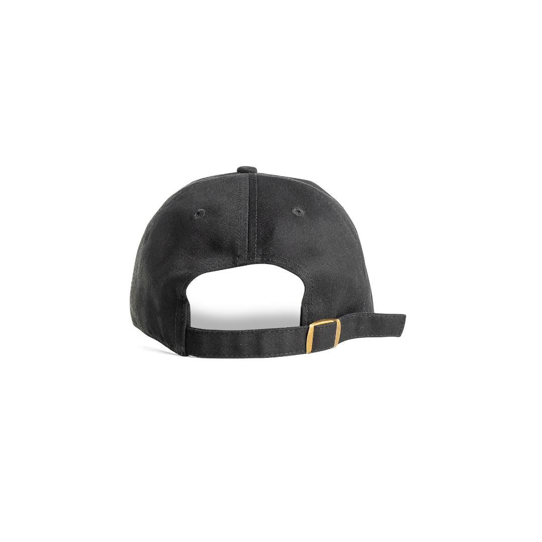 Simple Dad Hat (Black/White)