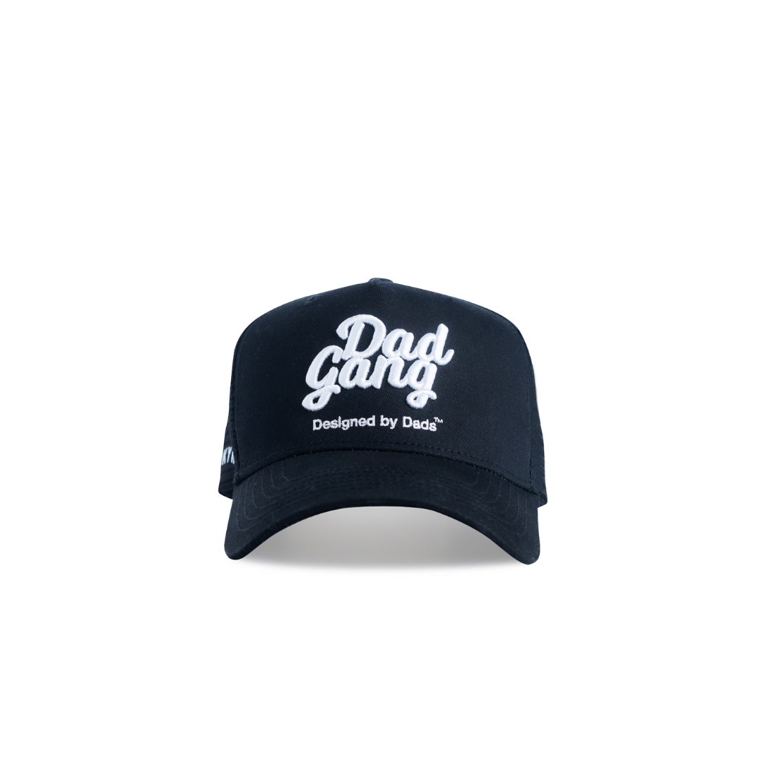 Black and White Snapback (no mesh in back) – dadgang.co