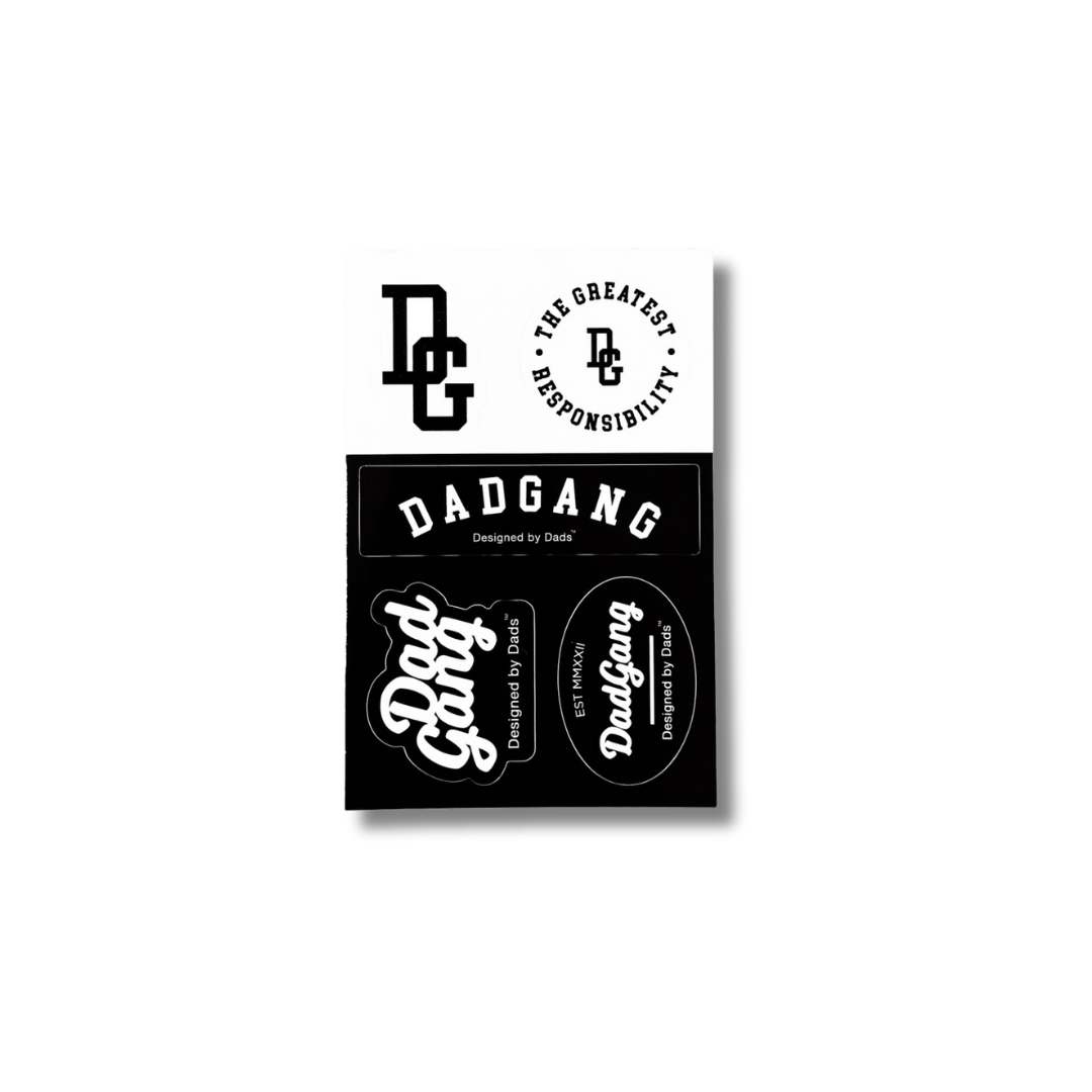 Dad Gang Logo Sticker Pack – dadgang.co